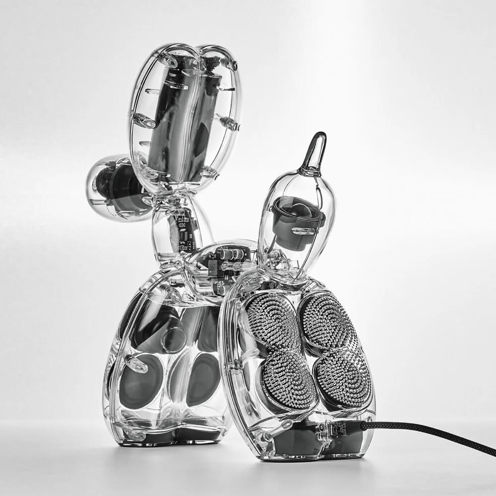 ลำโพงตั้งโต๊ะ LEXON BALLOON DOG SPEAKER BY JEFF KOONS เสียงรอบทิศ 360 องศา